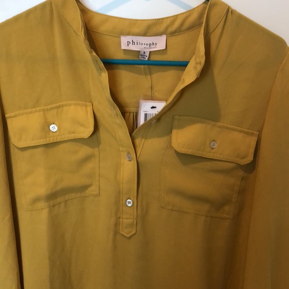 NWT philosophy blouse - Picture 4 of 10